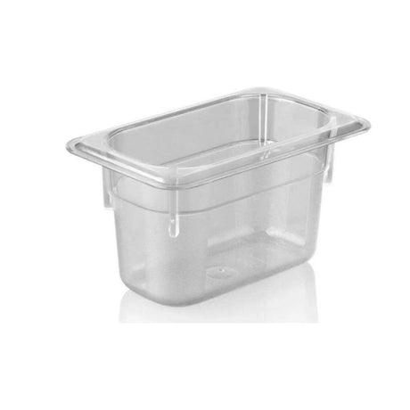 Kapp Polikarbon Şeffaf Gastronom Küvet 1/9 100 mm - Mutbaka