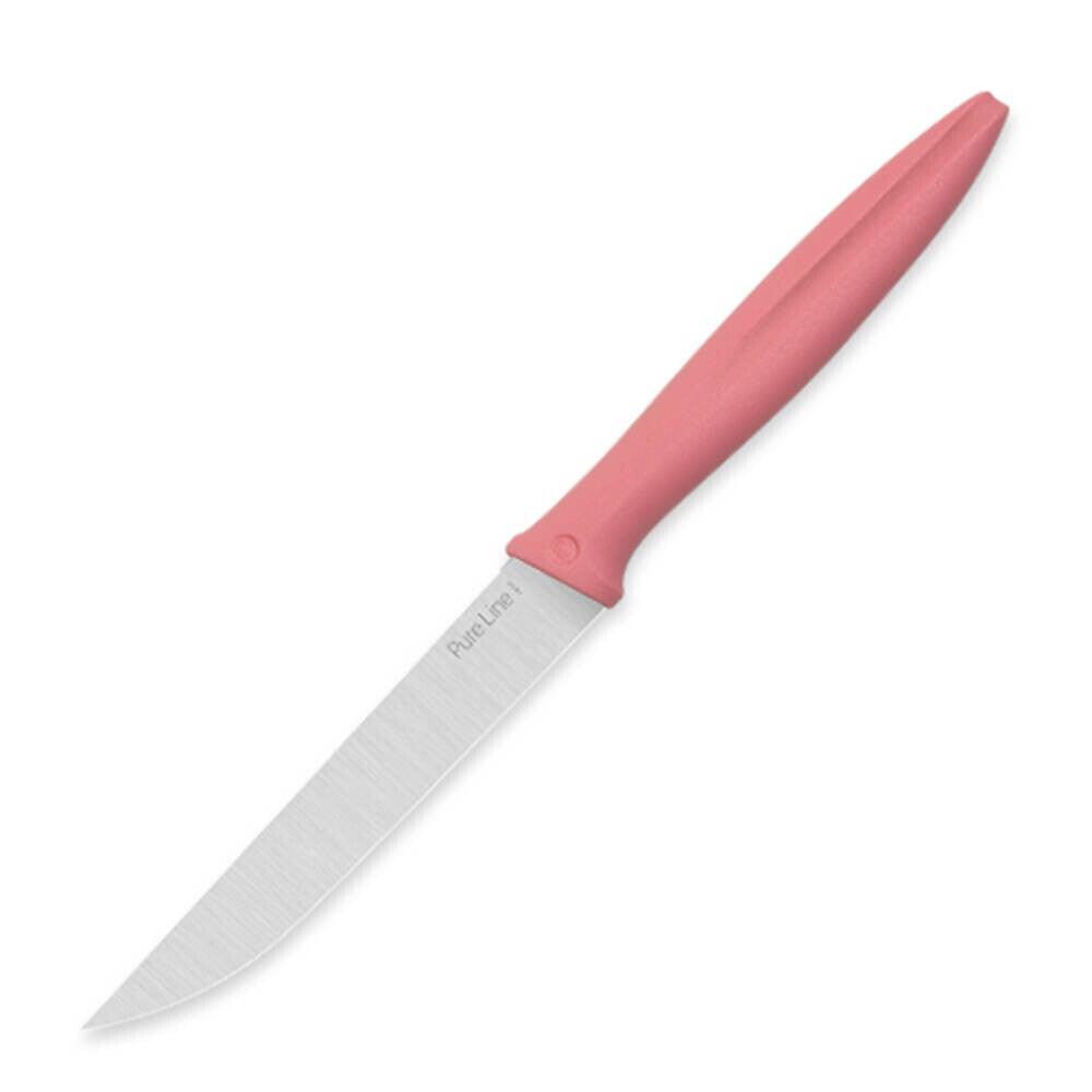 Pirge Pureline Düz Sebze Bıçağı 12 cm Kırmızı - Mutbaka