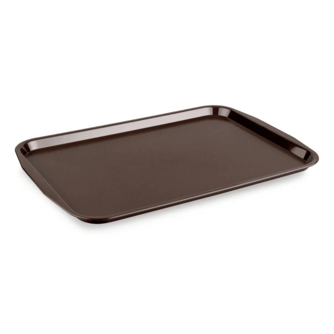 Kapp Servis Tepsisi (ABS) 27x36 cm Kahverengi - Mutbaka