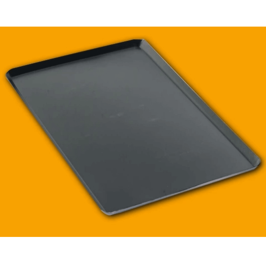 Almetal Deliksiz Teflon Kaplamalı Alüminyum 45° Açılı Tava 2 mm 40x60x1 cm - Mutbaka