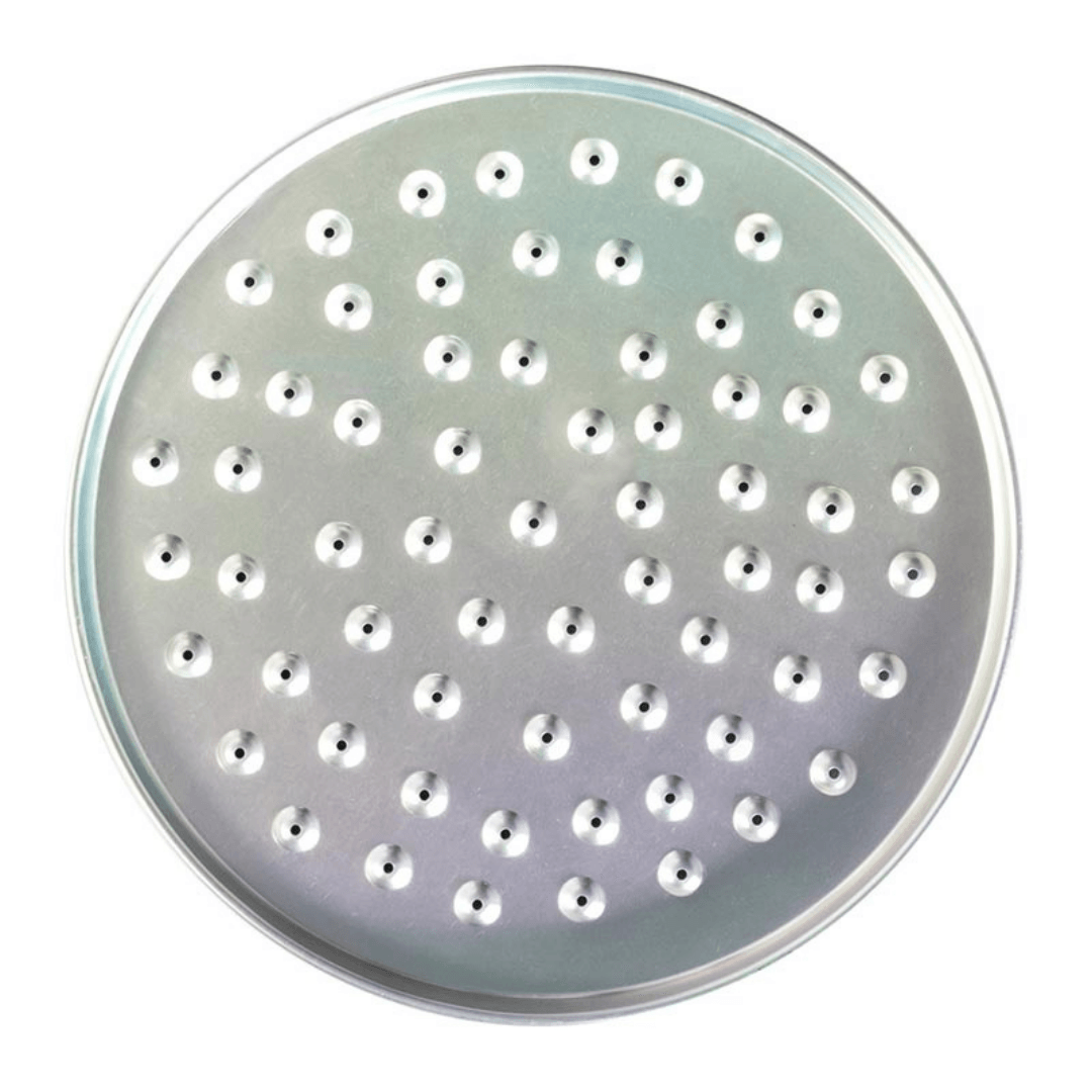 Almetal Alüminyum Patlatma Delikli Pizza Tava 38 cm - Mutbaka