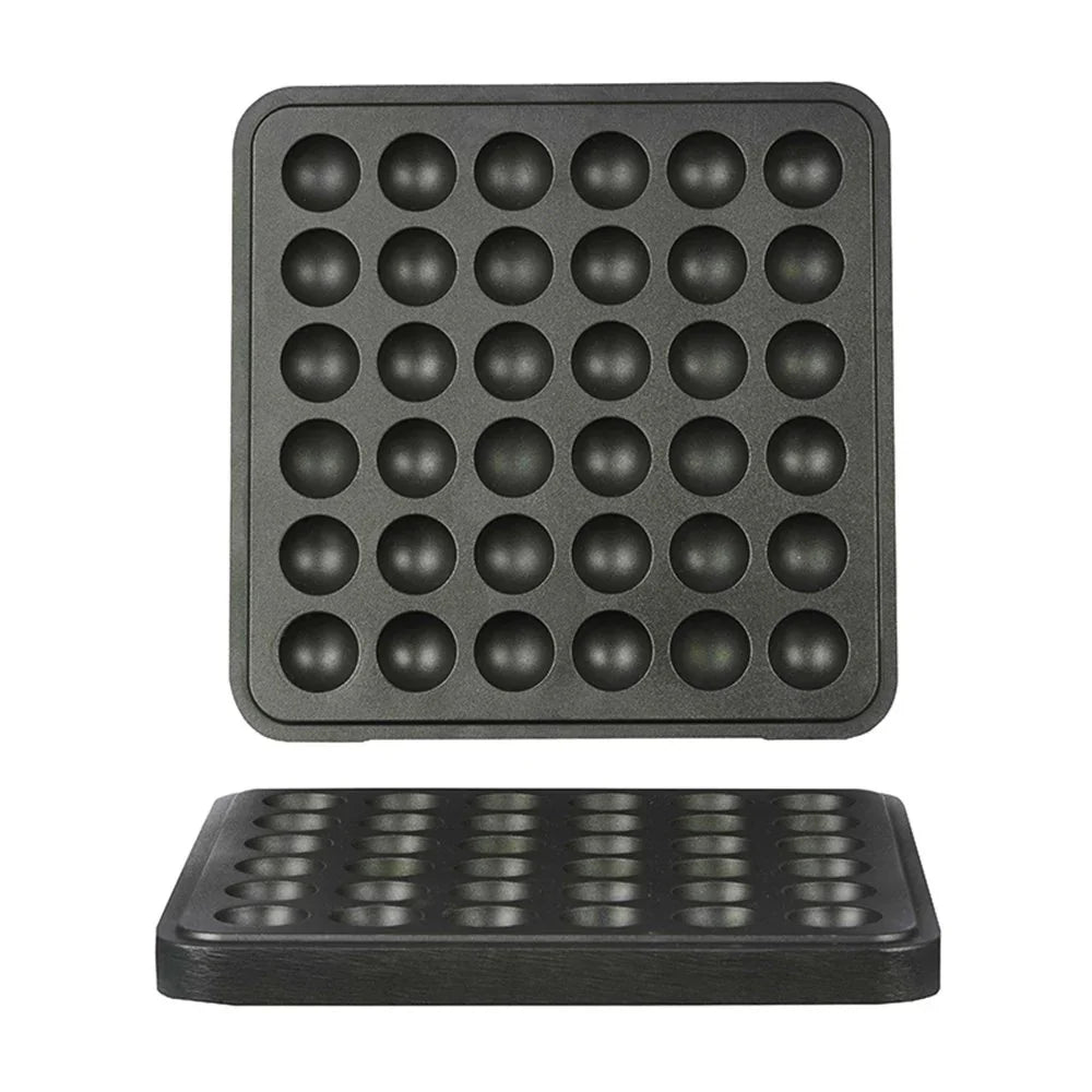 Omake WFL21.KLP.1001 Kare Yuvarlak Waffle Makinesi Kalıbı, Balls Ø30 Model