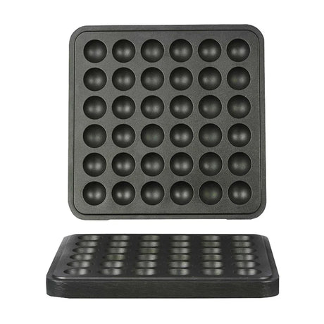 Omake WFL21.KLP.1001 Kare Yuvarlak Waffle Makinesi Kalıbı, Balls Ø30 Model