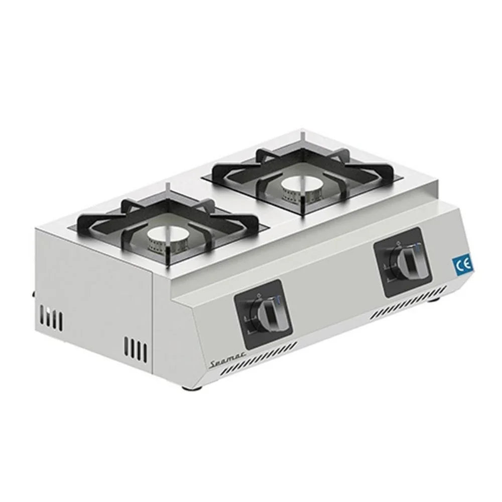 Seamac OG2 kili Set Üstü Ocak LPG 20x20 cm - Mutbaka Endüstriyel Mutfak Ekipmanları