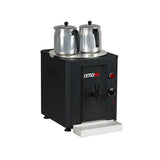 Omake CAY01.E11.0023 Çay Makinesi, 2 Demlikli Elektrikli, 23 L, Siyah