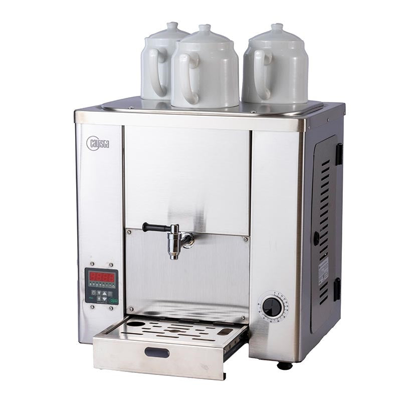 Çayista QQSE3I QerQüQ Çay Makinesi, 3 Demlik Kapasiteli, 23 L, Elektrikli, Inox