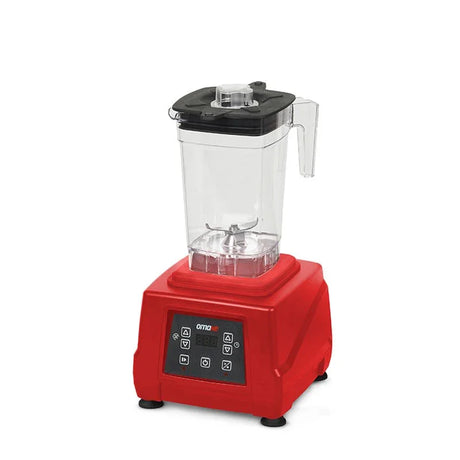 Omake BLE15.E15.0203 Buz Kırıcı Dijital Bar Blender, 2 L, 2200 W, Kırmızı