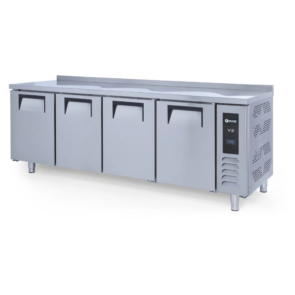 Iceinox CTM 560 N CR Tezgah Tip Monoblok Derin Dondurucu 560 L, SS430, 4 Kapılı