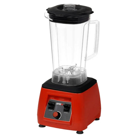 Omake BLE01.E11.0203 Buz Kırıcı Manuel Bar Blender, 3 L, 2200 W, Kırmızı
