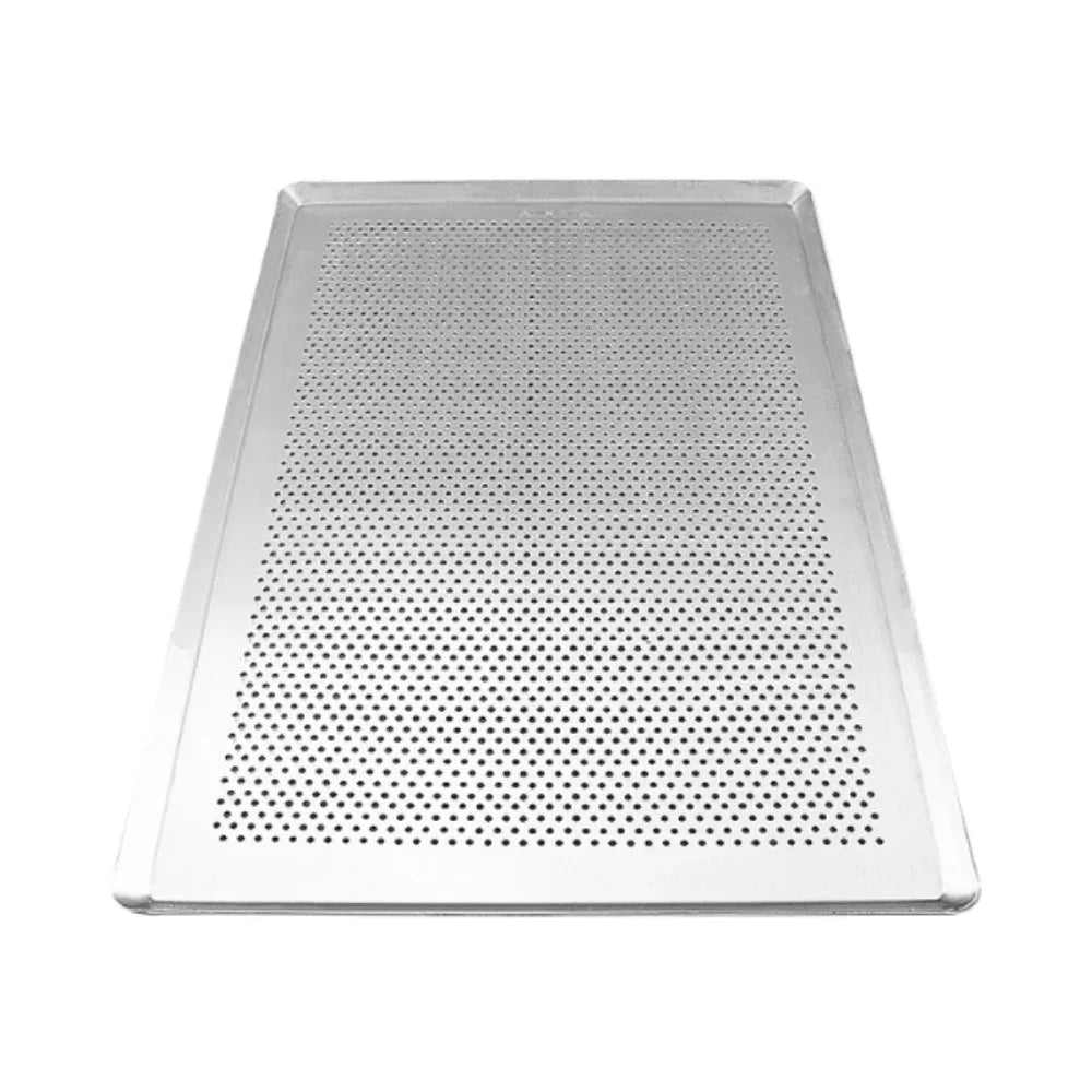 Almetal AL-AÇL.P.325.53.1 Delikli Alüminyum 45° Açılı Tava 2 mm 32,5x53x1 cm