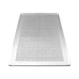 Almetal AL-AÇL.P.325.53.1 Delikli Alüminyum 45° Açılı Tava 2 mm 32,5x53x1 cm