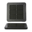 Omake WFL21.KLP.0301 Kare Yuvarlak Waffle Makinesi Kalıbı, Brüksel 3x5 Mini Model