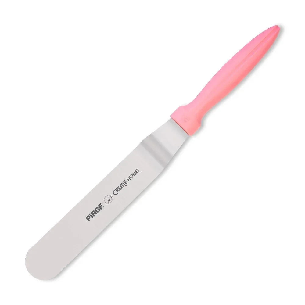 Pirge PRG70200-13 Cremehome Kıvrık Pasta Paleti 19 cm Pembe - Mutbaka Endüstriyel Mutfak Ekipmanları