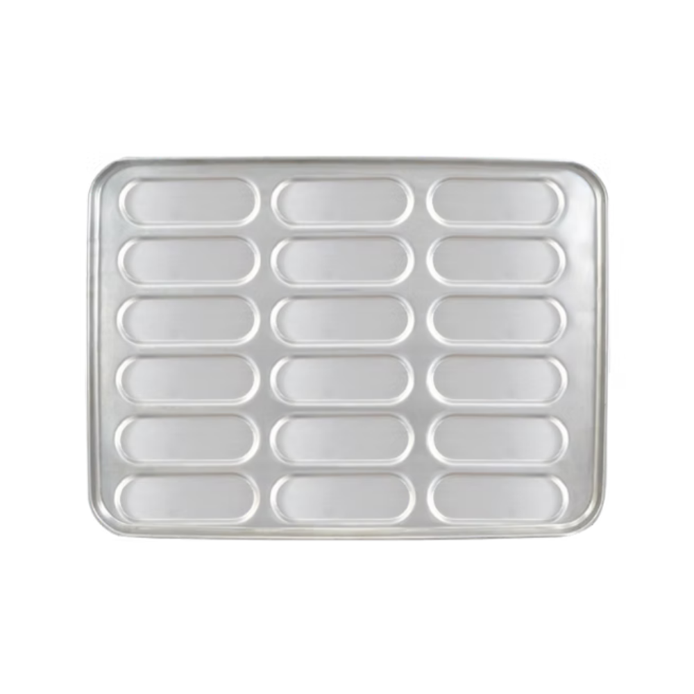 Almetal AL-SET.14.53.65 Alüminyum Sandviç Ekmek Tava (80 gr Hamur) 53x65 cm 14 Göz