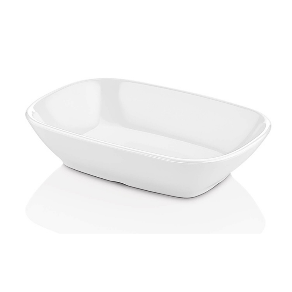 Atlasform 304 14 cm Kare Kayık, 14 cm, Beyaz