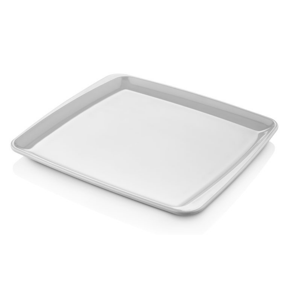 Atlasform 377 Elit Kare Servis, 25x26.5 cm, Beyaz
