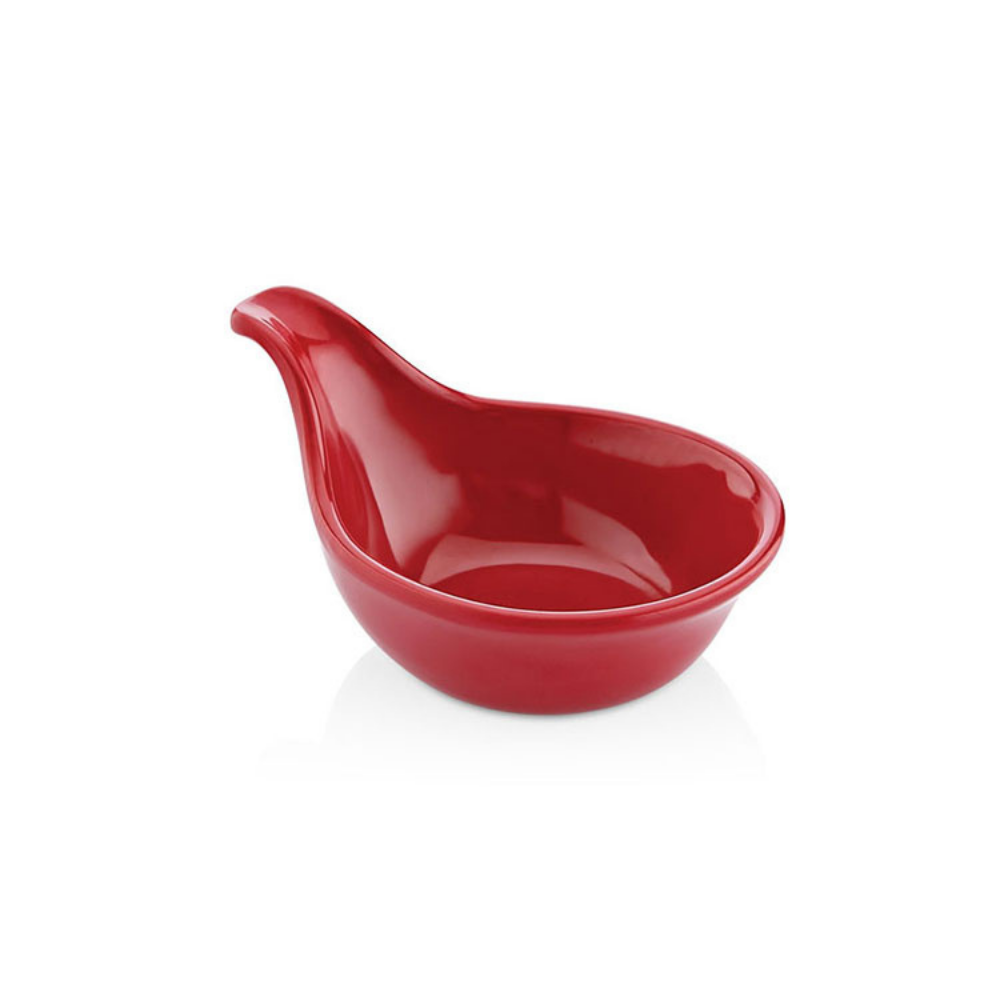 Atlasform K752 Kulplu Sosluk, 10x7,5 cm, Kırmızı
