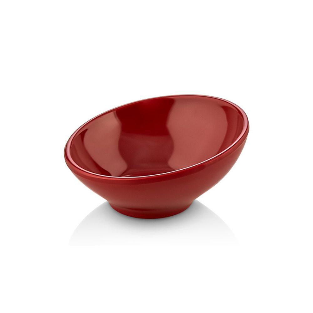 Atlasform K380 Elips Sosluk, 9 cm, Kırmızı