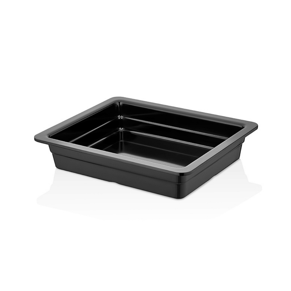 Atlasform S777 GN 1/2, 26,5x32,5 cm - 65 mm, Siyah