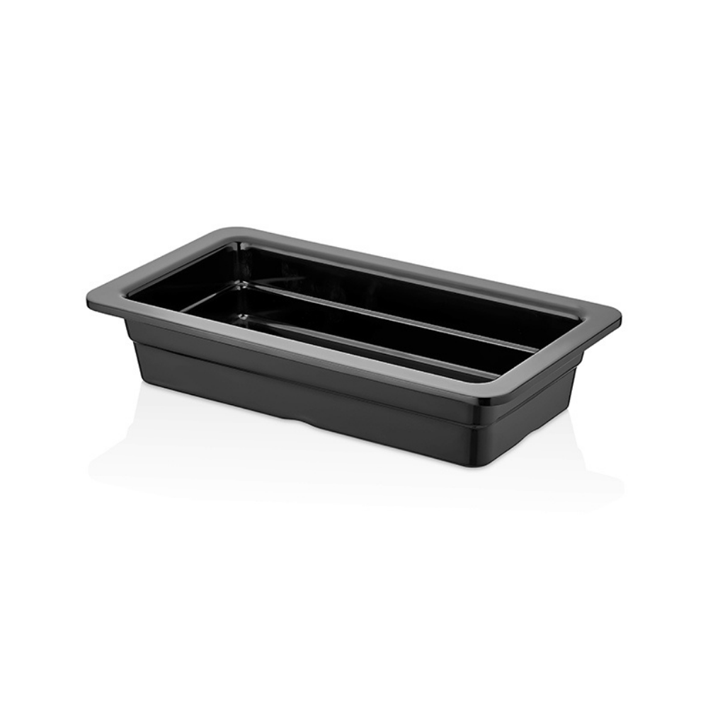 Atlasform S774 GN 1/3, 32,5x17,7 cm - 65 mm, Siyah