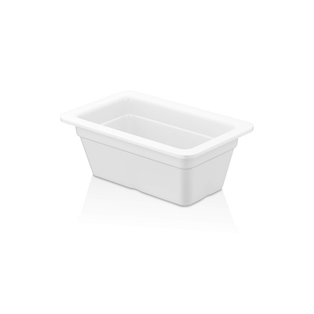 Atlasform B772 GN 1/4, 26,5x16,2 cm - 100 mm, Beyaz