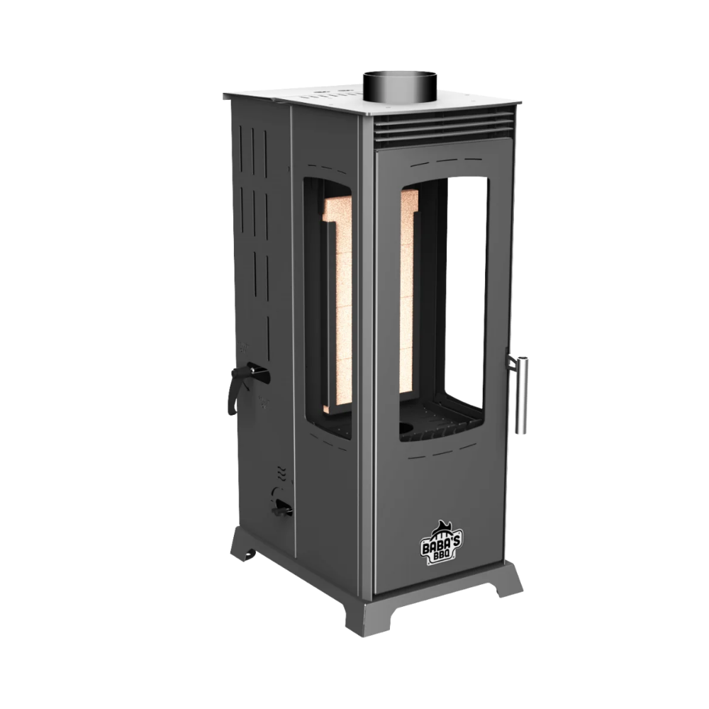 Baba's Eco Mini Plus 8 kW Pelet ve Odun Sobası