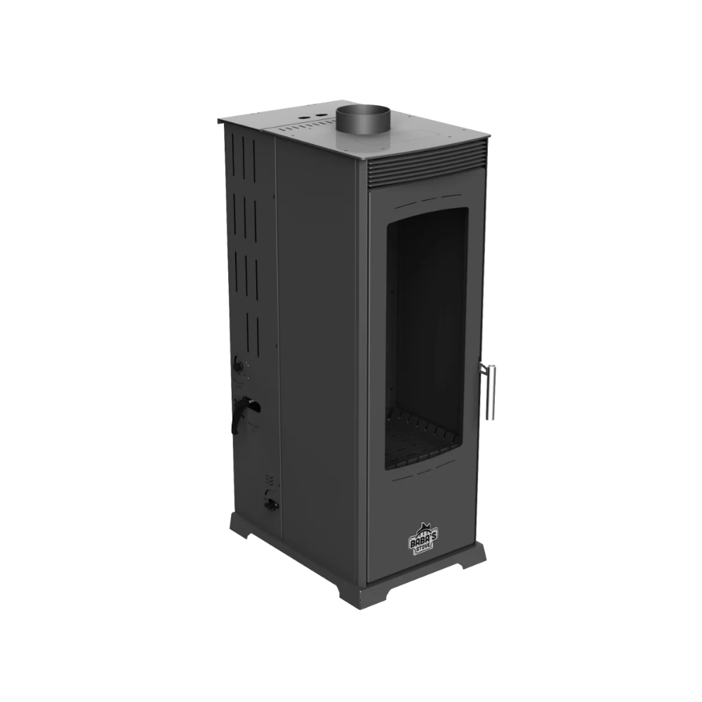 Baba's Flame Fan 12 kW Pelet ve Odun Sobası