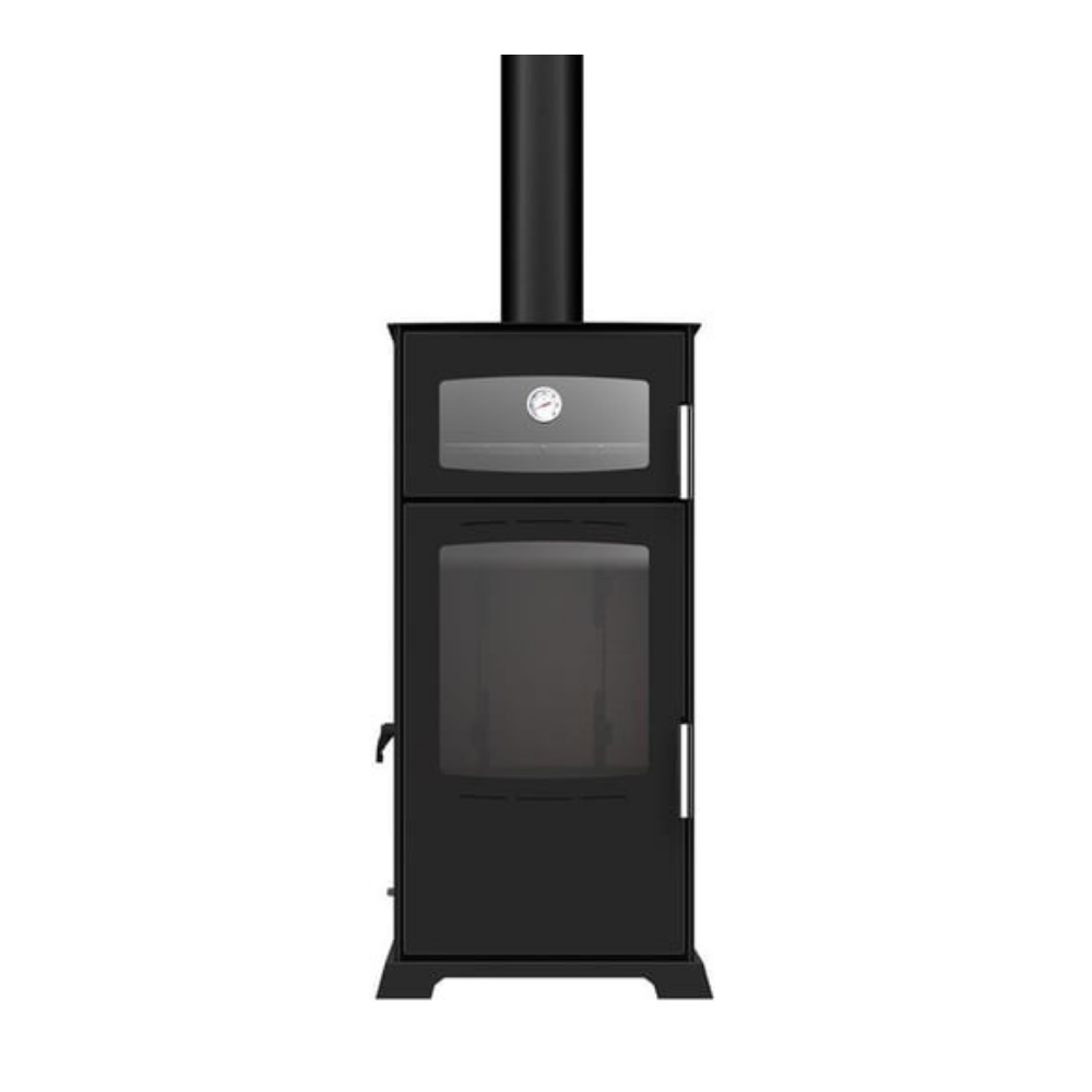 Baba's Silver 8 kW Pelet ve Odun Sobası