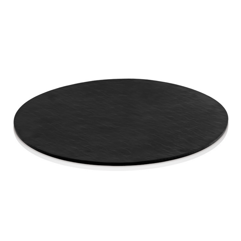Atlasform S731 Mat Yuvarlak Pano, 33 cm, Siyah