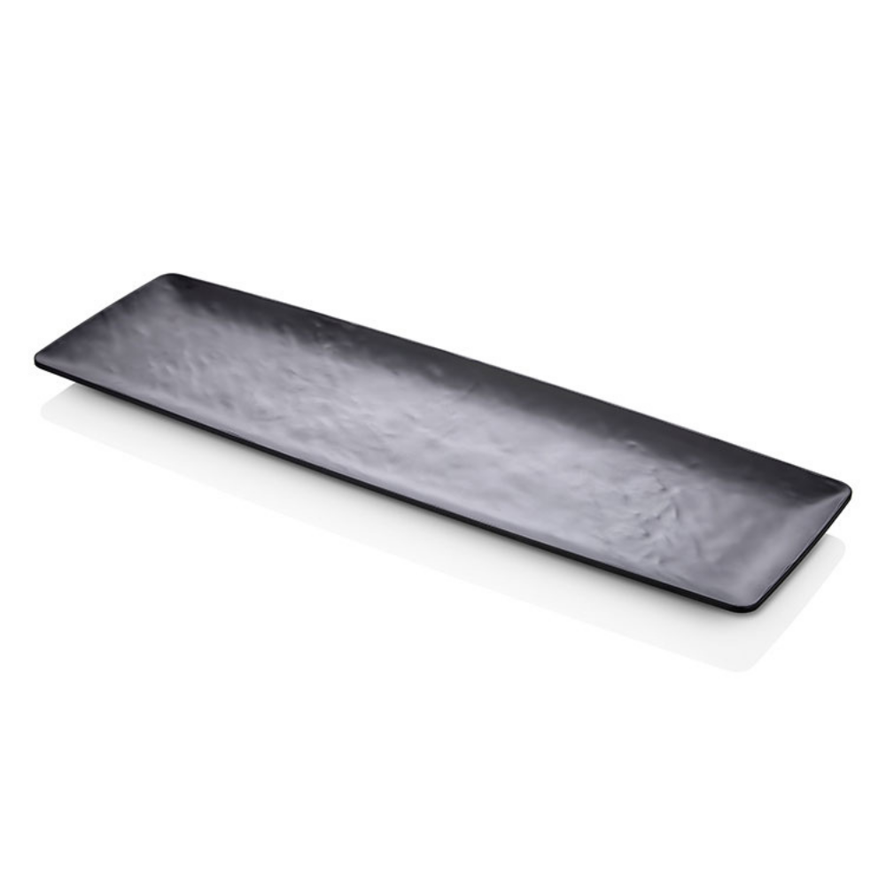 Atlasform S463 Mat Royal Sunum Tepsisi, 53x16,5 cm, Siyah