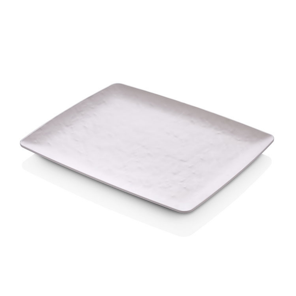 Atlasform B462 Mat Royal Sunum Tepsisi, 32,5x26,5 cm, Beyaz