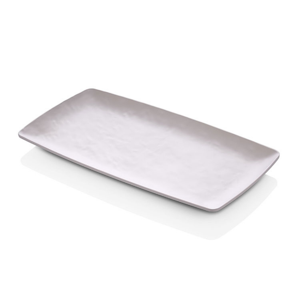 Atlasform B461 Mat Royal Sunum Tepsisi, 32,5x17,7 cm, Beyaz