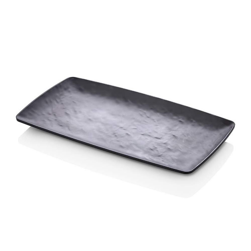 Atlasform S461 Mat Royal Sunum Tepsisi, 32,5x17,7 cm, Siyah