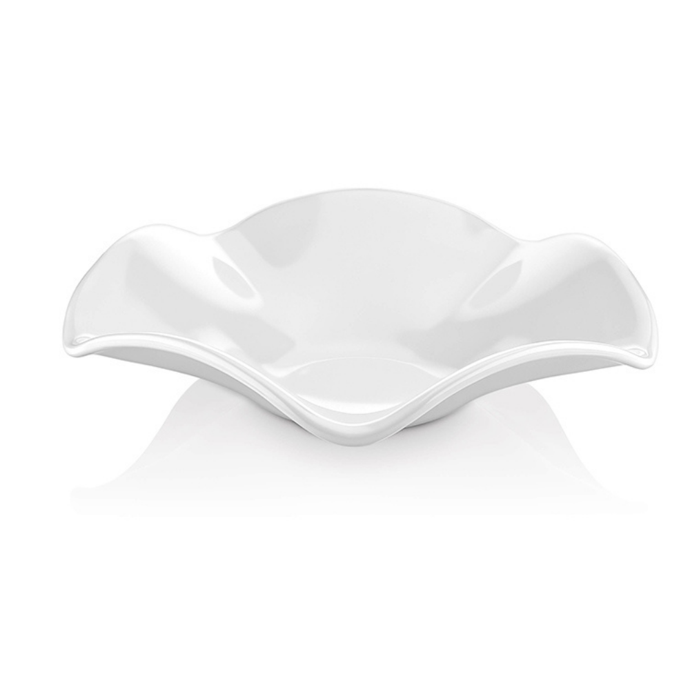 Atlasform B735 Meyve Açık Büfe Sunum Kase, 38,5x38,5 cm, Beyaz