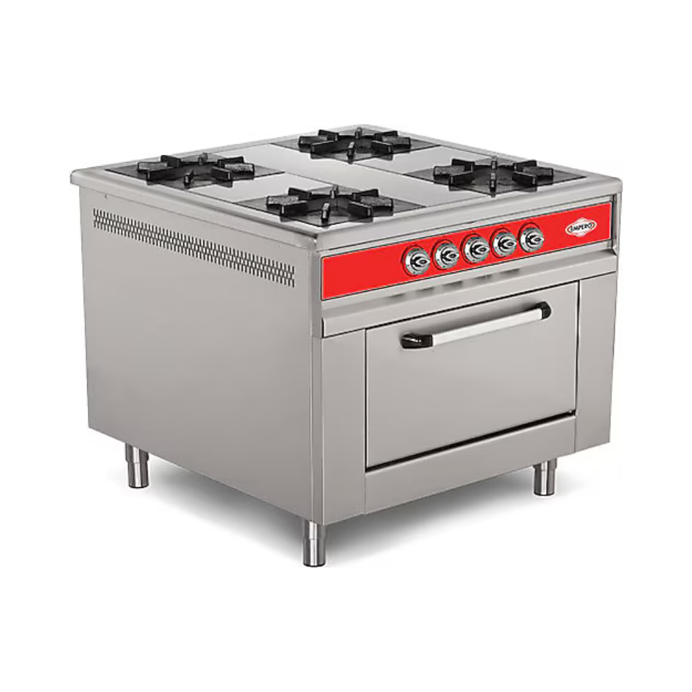 Empero EMP.9KG.021 Fırınlı Gazlı Ocak (4 Gözlü)