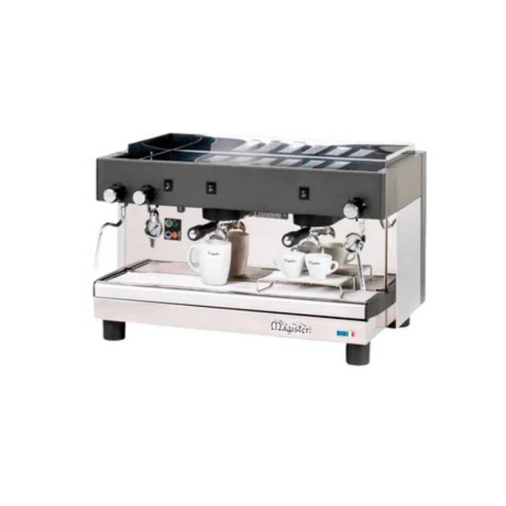 Magister MS100/2 HRC-S 2 Gruplu Yarı Otomatik Espresso Makinesi, Gümüş