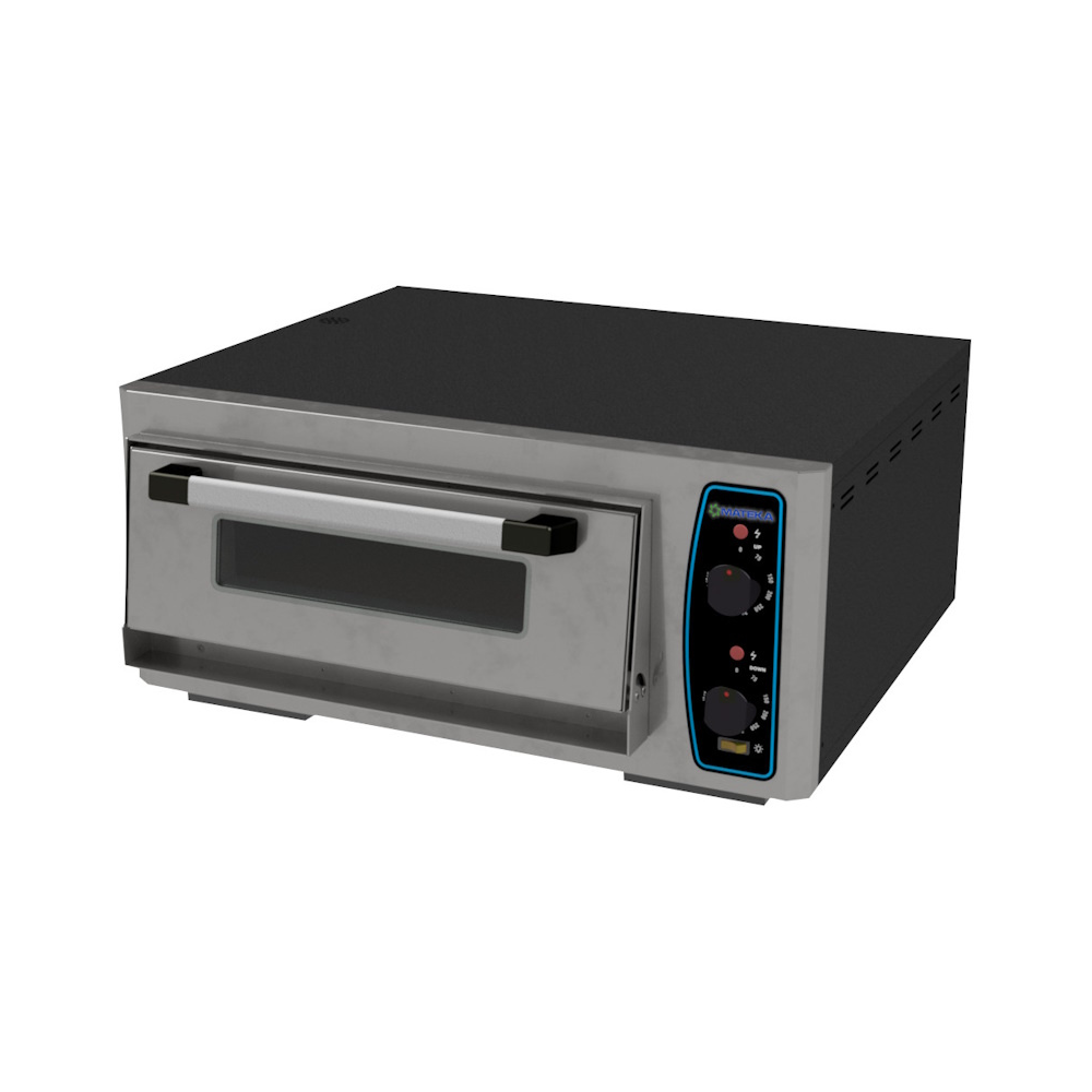 Mateka 217440 Pizza Fırını, Ø25 cm x 4 - Tekli