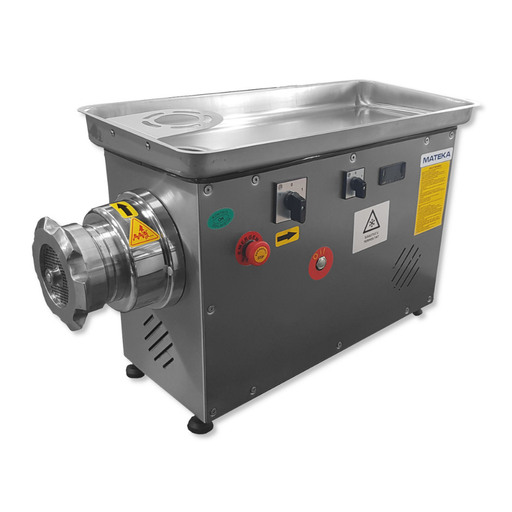 Mateka ESG 42T Et Kıyma Makinesi, Soğutuculu Inox Kafa No:42, 380V