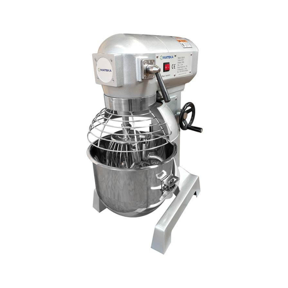 Mateka CRB 30M Planet Mikser, 3 Hız, 30 L, 220V