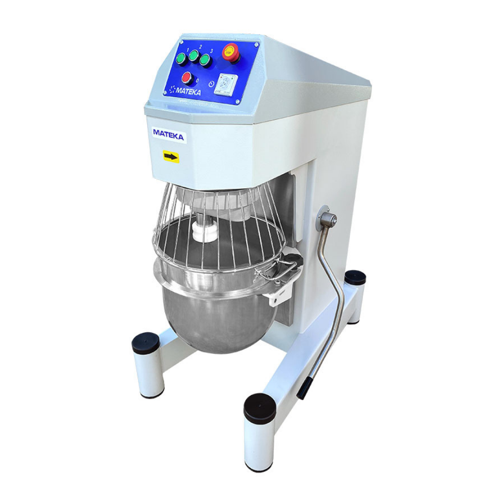 Mateka MKY 360HM Planet Mikser, Hız Sürücülü, 30 L, 220V