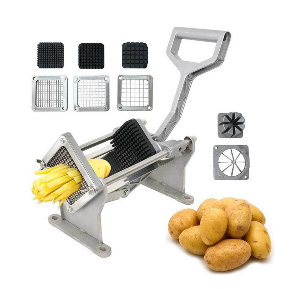 Mateka VC 1 Kollu Patates Dilimleme - + Elma Dilim Bıçağı, 3 Bıçaklı