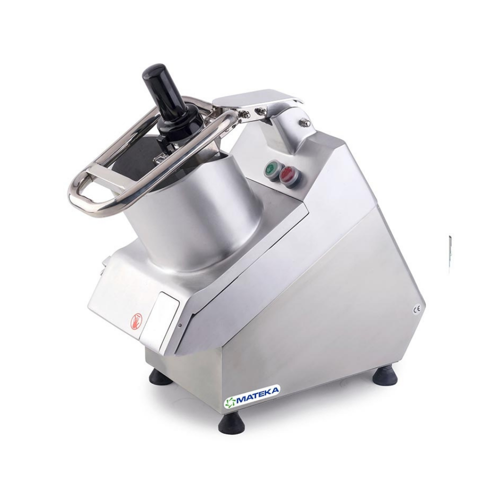 Mateka AVC 65M Geniş Sebze İşleme Set Üstü, 5 Bıçaklı, 220V