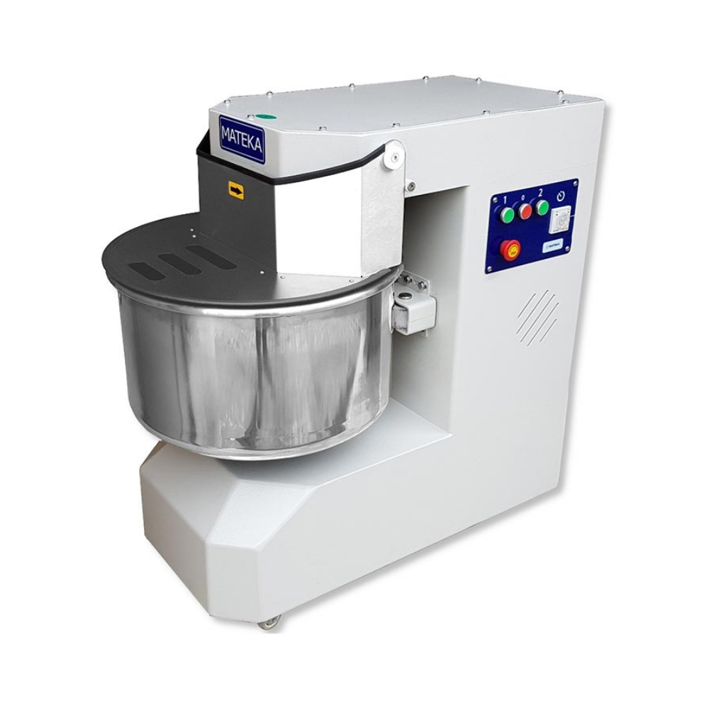 Mateka SPZ 600T Spiral Hamur Yoğurma Makinesi, 2 Hız, 60 kg, 380V