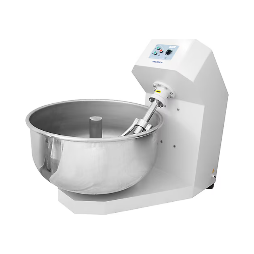 Mateka HYM 1000KT Kapaklı Çatallı Hamur Yoğurma Makinesi, 200 kg, 380V