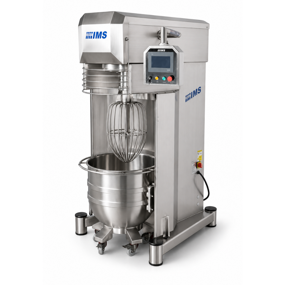 Dirmak IBT 140-VEL CR Hız Kontrollü Paslanmaz Planet Mikser, Asansörlü, 140 L