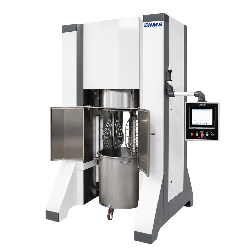 Dirmak IBT 300-DC Çift Kollu Planet Mikser, Asansörlü, 300 L