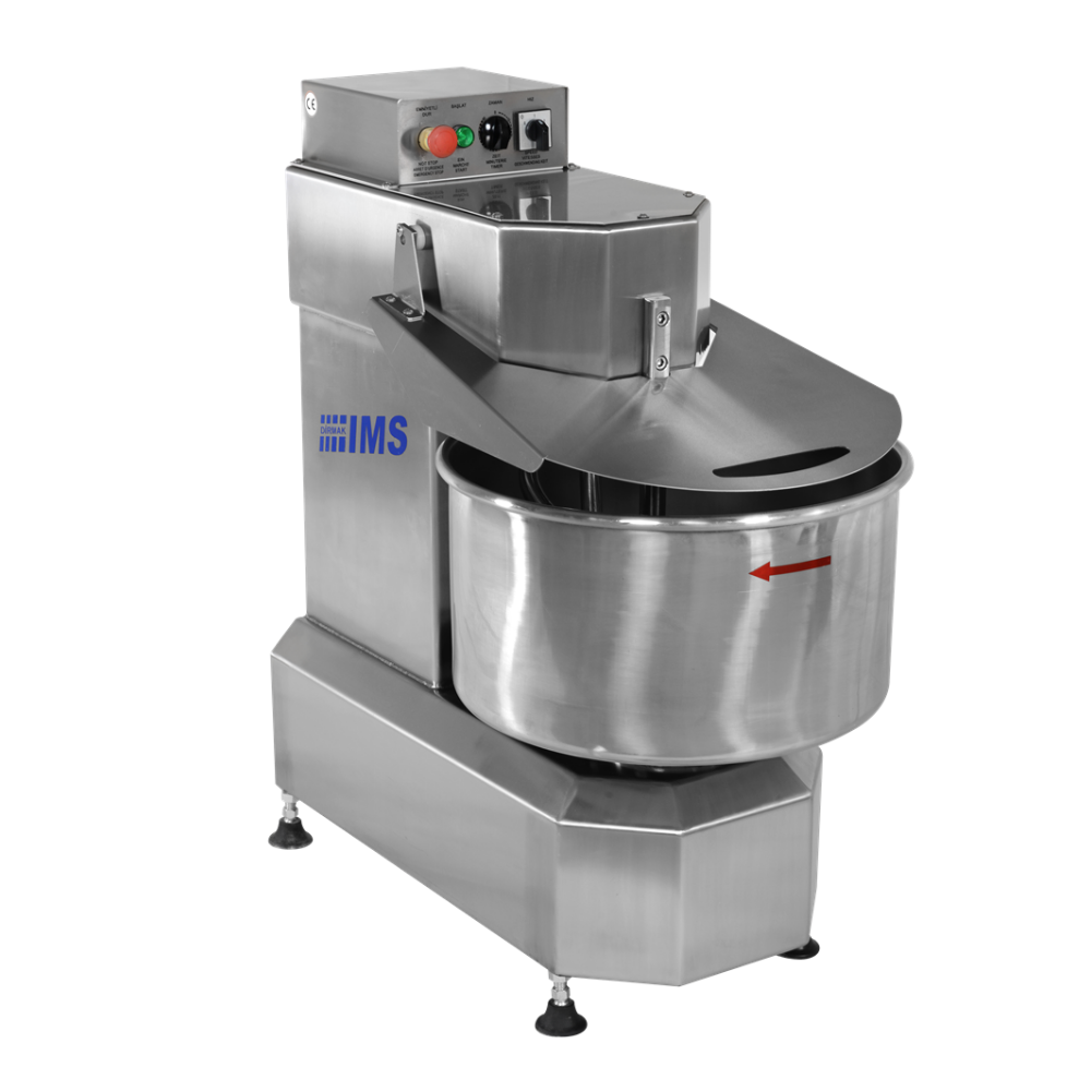 Dirmak ISM 50-32 CR 2 Devirli Paslanmaz Spiral Mikser, 50 L