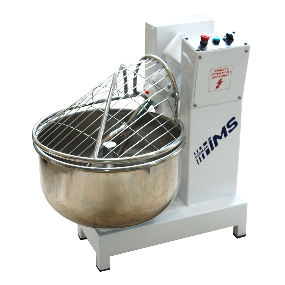 Dirmak PET 50 Tek Devirli Çatallı Hamur Yoğurma Makinesi, 50 L