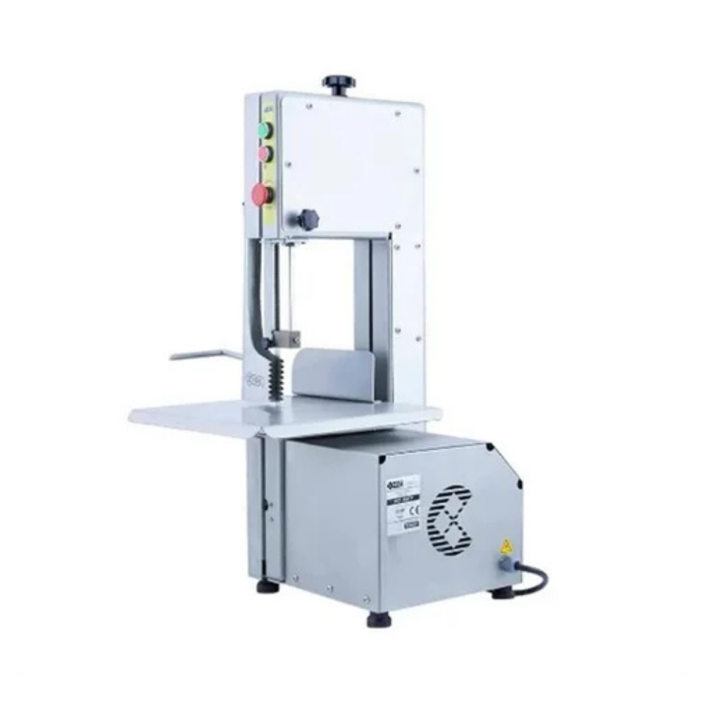 HNC HKT-184MP ELITE Et Kemik Testeresi, 25x19 cm, Gıda İtme Arabalı, Paslanmaz