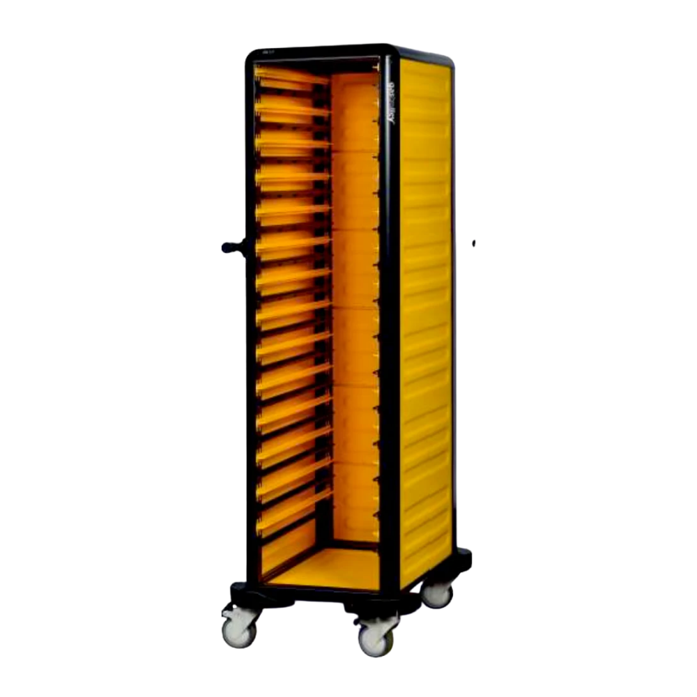 Gastrolley G.GN.150.S.3 Tekli Küvet Taşıma Arabası 150 (2 Yan + Arka Kapalı)